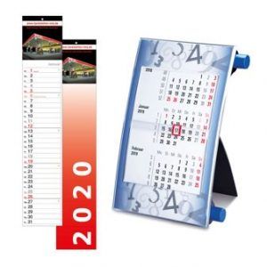 Kalender mit Logo