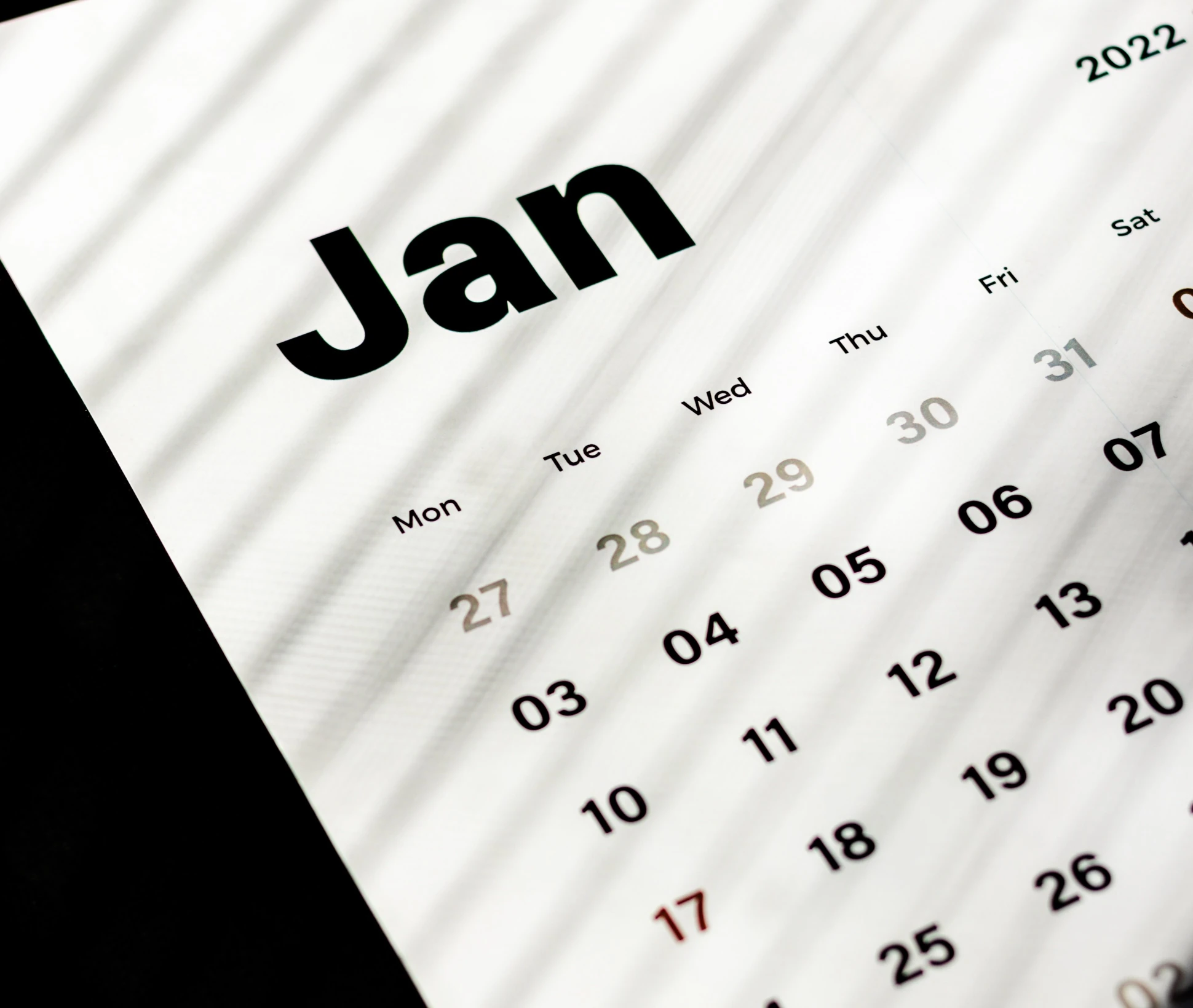 Kalender mit Logo