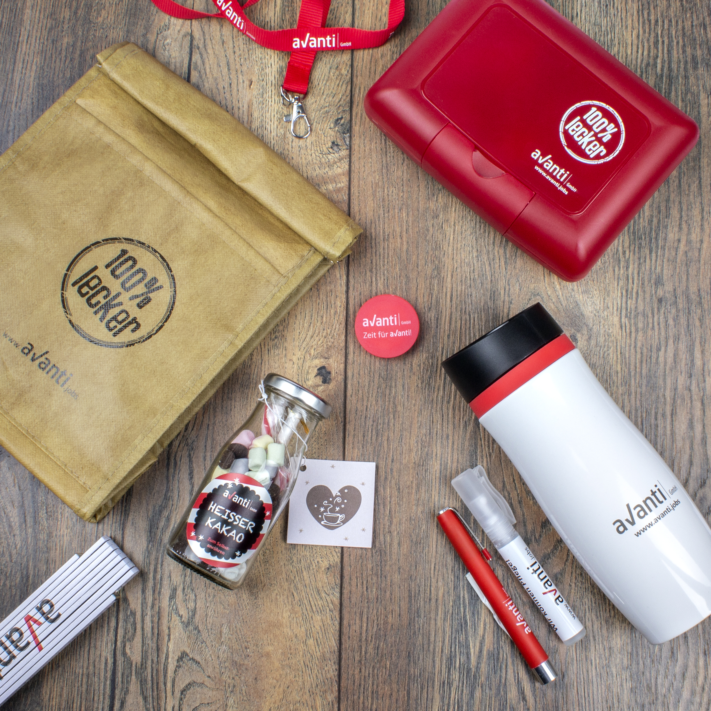 Unser Werbeartikel-Sortiment